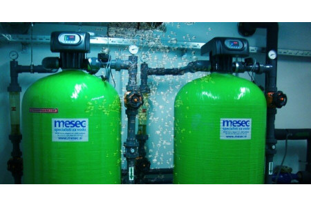 Mehčanje vode za komercialno in industrijsko uporabo