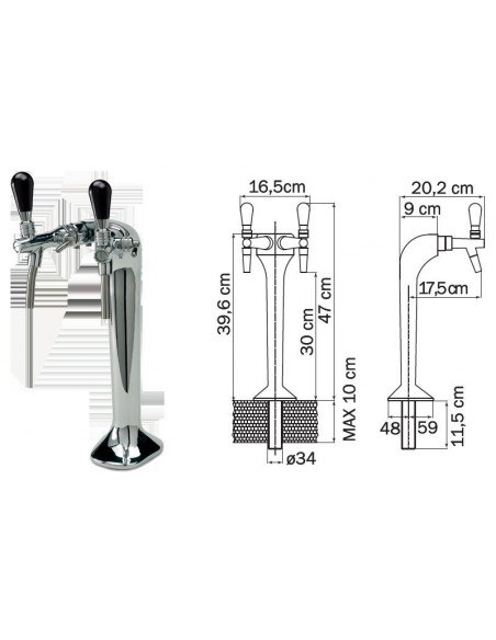 Pribor za barove za vodu i fontane