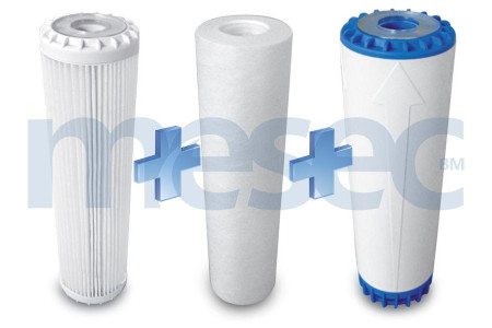 Filterski ulošci za kombinirane sustave filtera za vodu MESEC Duplex, Triplex, HVP